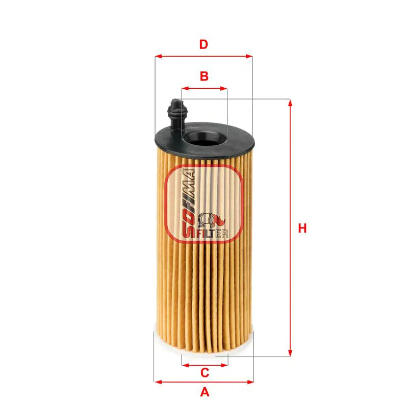 Handler.Part Oil filter SOFIMA S5142PE 1