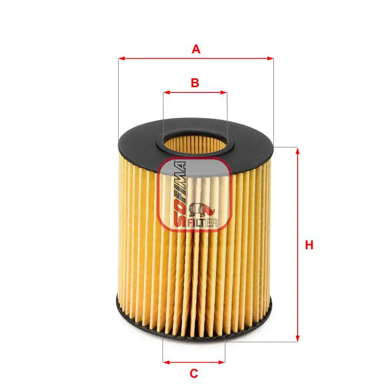 Handler.Part Oil filter SOFIMA S5151PE 1