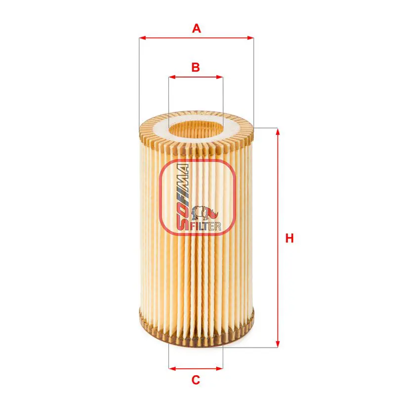 Handler.Part Oil filter SOFIMA S5159PE 1