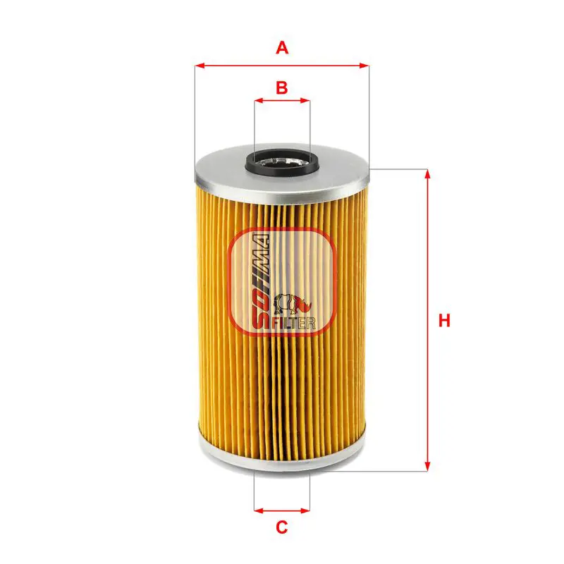 Handler.Part Oil filter SOFIMA S5555PO 1