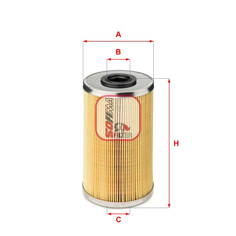 Handler.Part Fuel filter SOFIMA S0491N 1