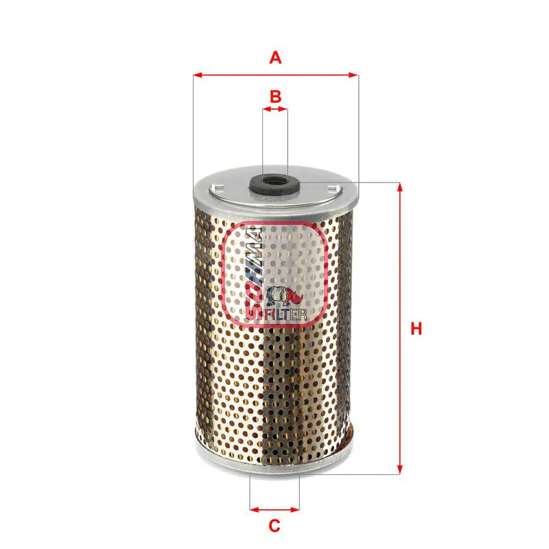 Handler.Part Fuel filter SOFIMA S1411N 1