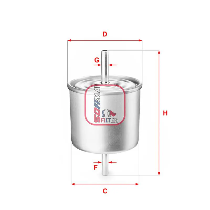 Handler.Part Fuel filter SOFIMA S1514B 1