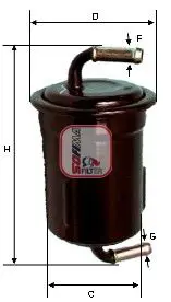 Handler.Part Fuel filter SOFIMA S1649B 1