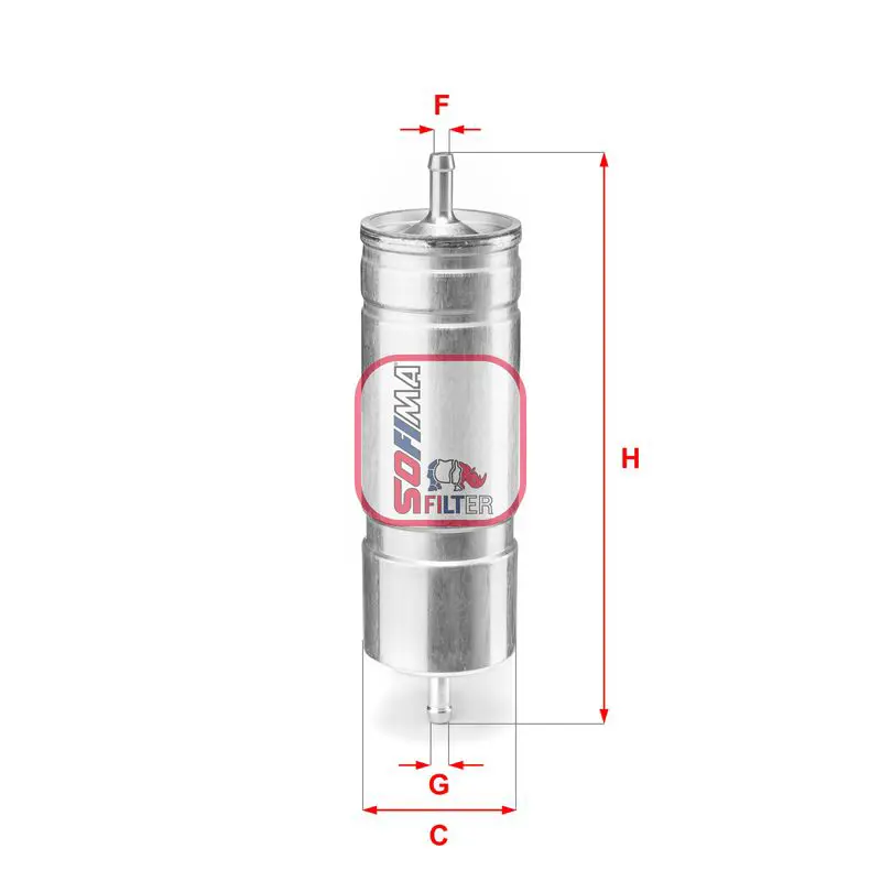 Handler.Part Fuel filter SOFIMA S1508B 1