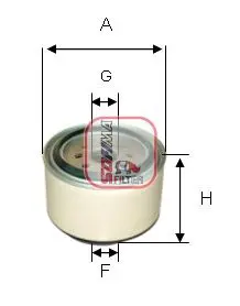 Handler.Part Fuel filter SOFIMA S2410NR 1