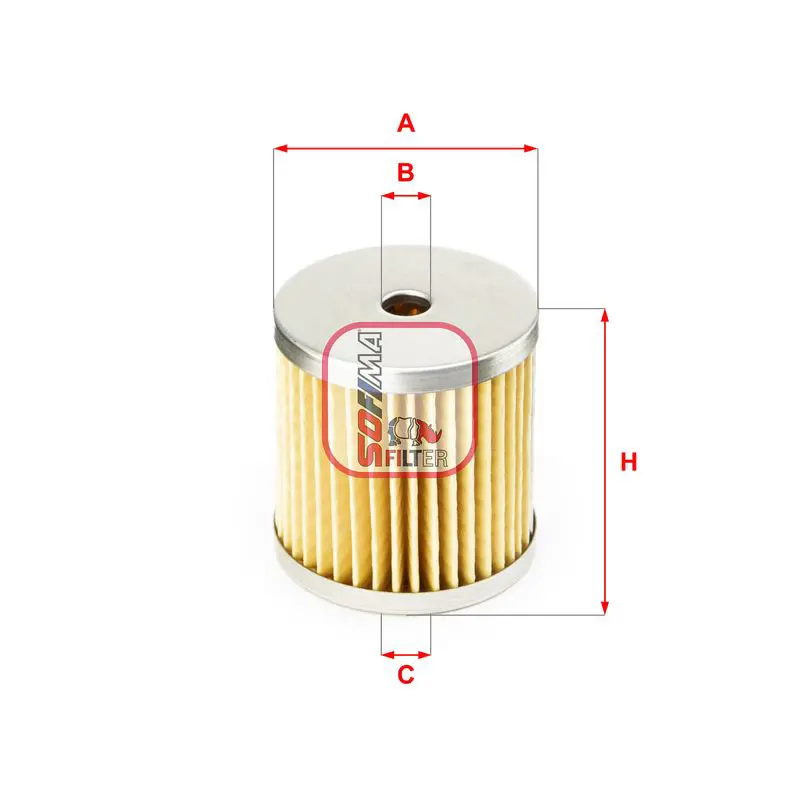 Handler.Part Fuel filter SOFIMA S2311N 1