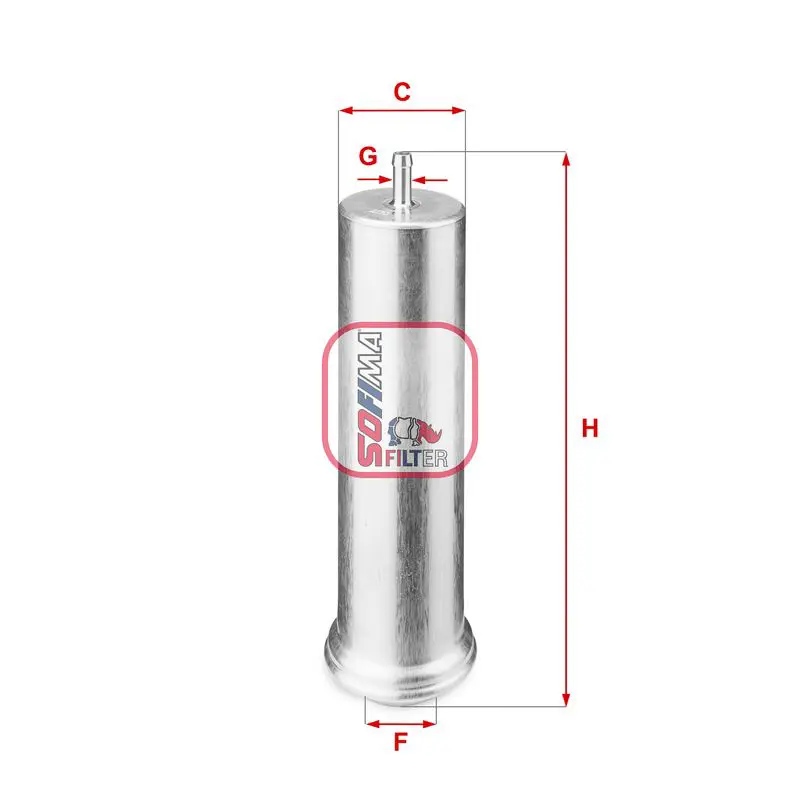 Handler.Part Fuel filter SOFIMA S1851B 1