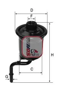 Handler.Part Fuel filter SOFIMA S1914B 1