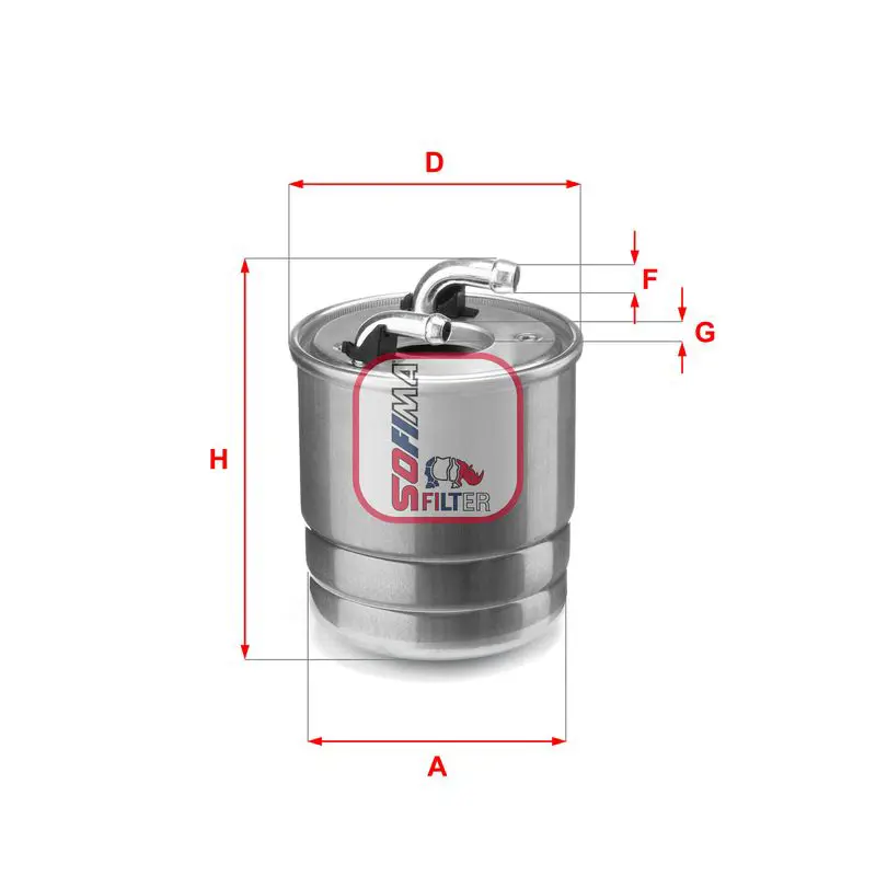 Handler.Part Fuel filter SOFIMA S4111NR 1