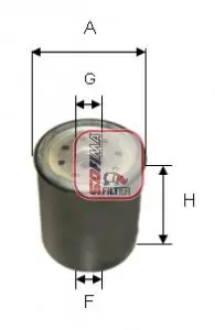 Handler.Part Fuel filter SOFIMA S4158NR 1