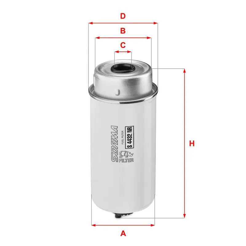 Handler.Part Fuel filter SOFIMA S4432NR 1