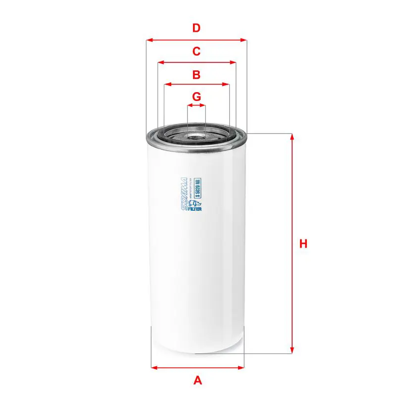 Handler.Part Fuel filter SOFIMA S5020NR 1