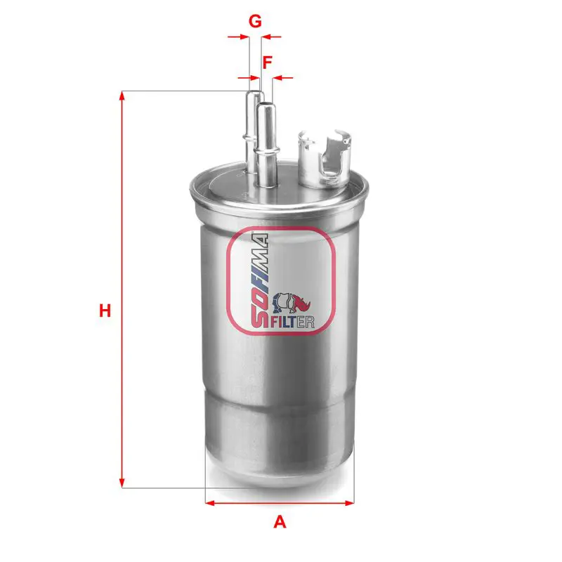 Handler.Part Fuel filter SOFIMA S4433NR 1