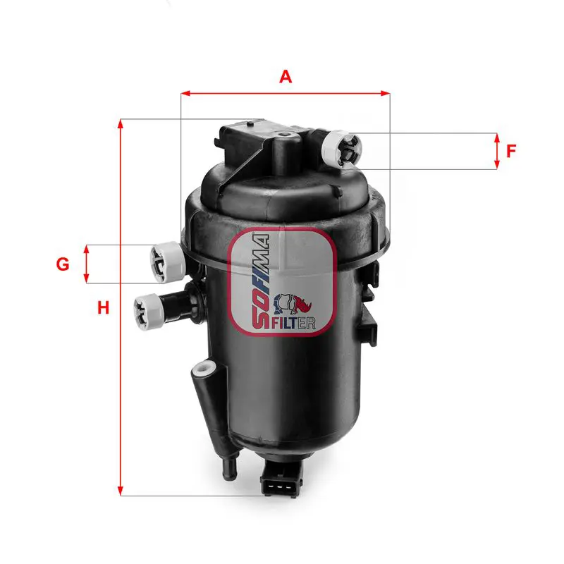 Handler.Part Fuel filter SOFIMA S5112GC 1