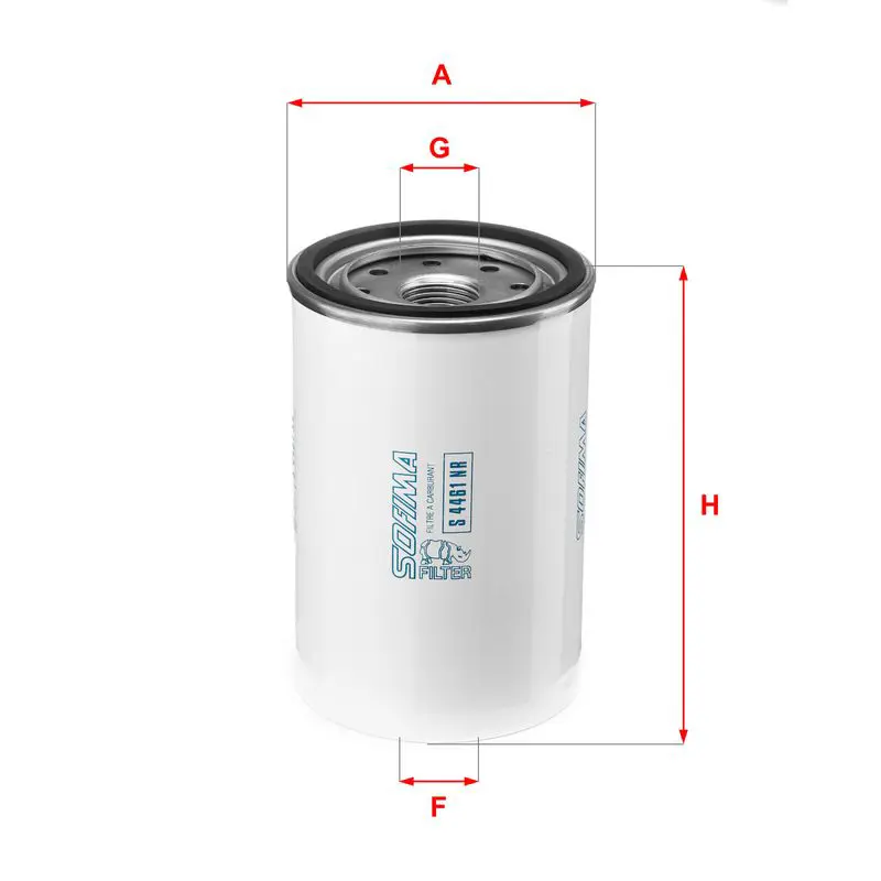 Handler.Part Fuel filter SOFIMA S4461NR 1