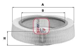 Handler.Part Air filter SOFIMA S3040A 1