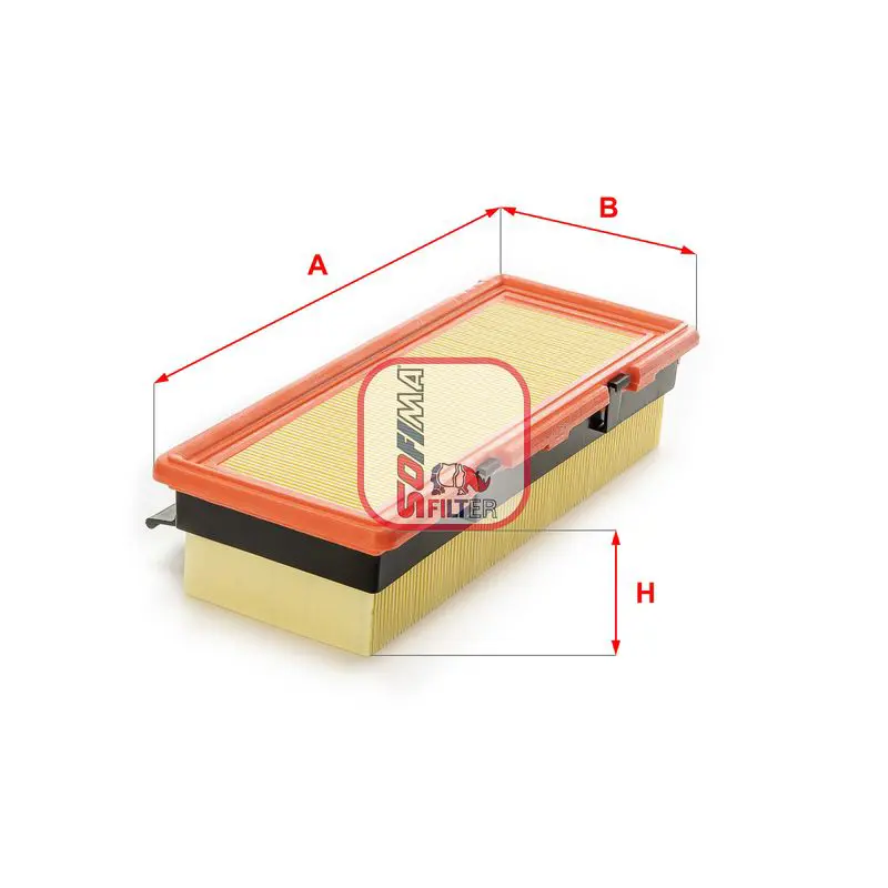 Handler.Part Air filter SOFIMA S1410A 1