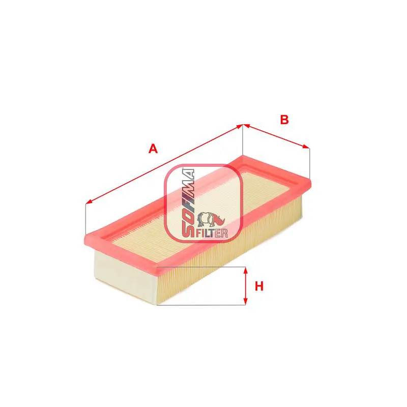 Handler.Part Air filter SOFIMA S2310A 1