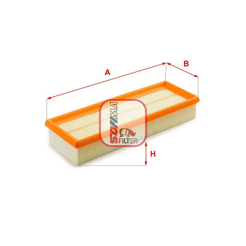 Handler.Part Air filter SOFIMA S3021A 1