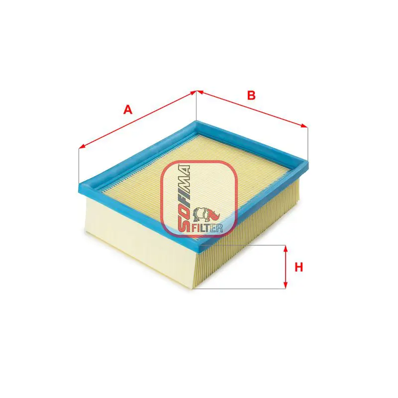 Handler.Part Air filter SOFIMA S3028A 1