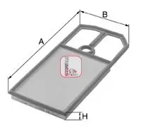 Handler.Part Air filter SOFIMA S3184A 1