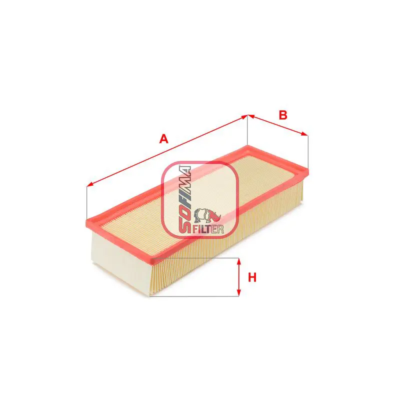 Handler.Part Air filter SOFIMA S3365A 1