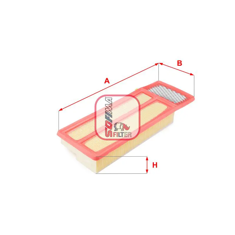 Handler.Part Air filter SOFIMA S3477A 1