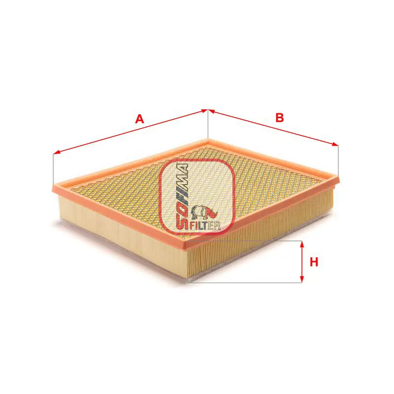 Handler.Part Air filter SOFIMA S3541A 1