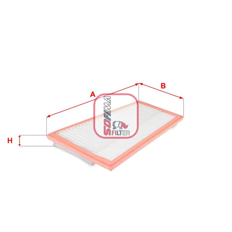 Handler.Part Air filter SOFIMA S3463A 1