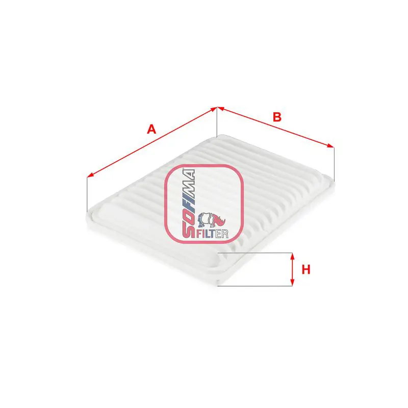 Handler.Part Air filter SOFIMA S3721A 1