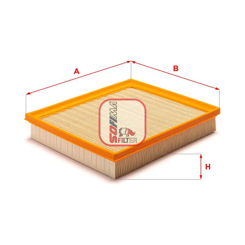 Handler.Part Air filter SOFIMA S3558A 1