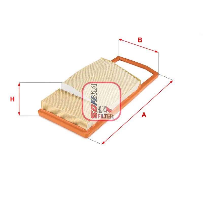 Handler.Part Air Filter SOFIMA S3795A 1