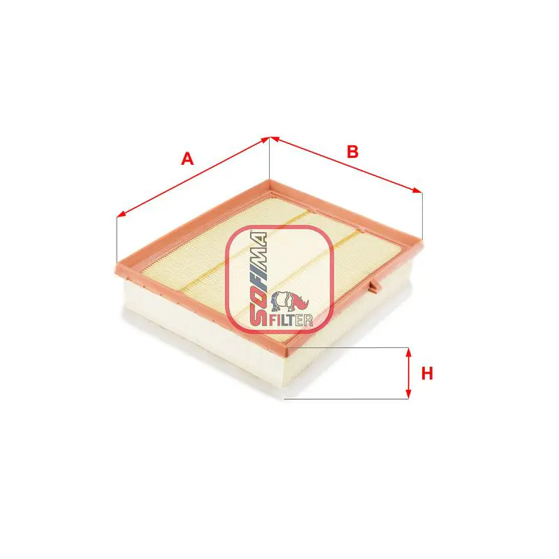Handler.Part Air filter SOFIMA S3660A 1