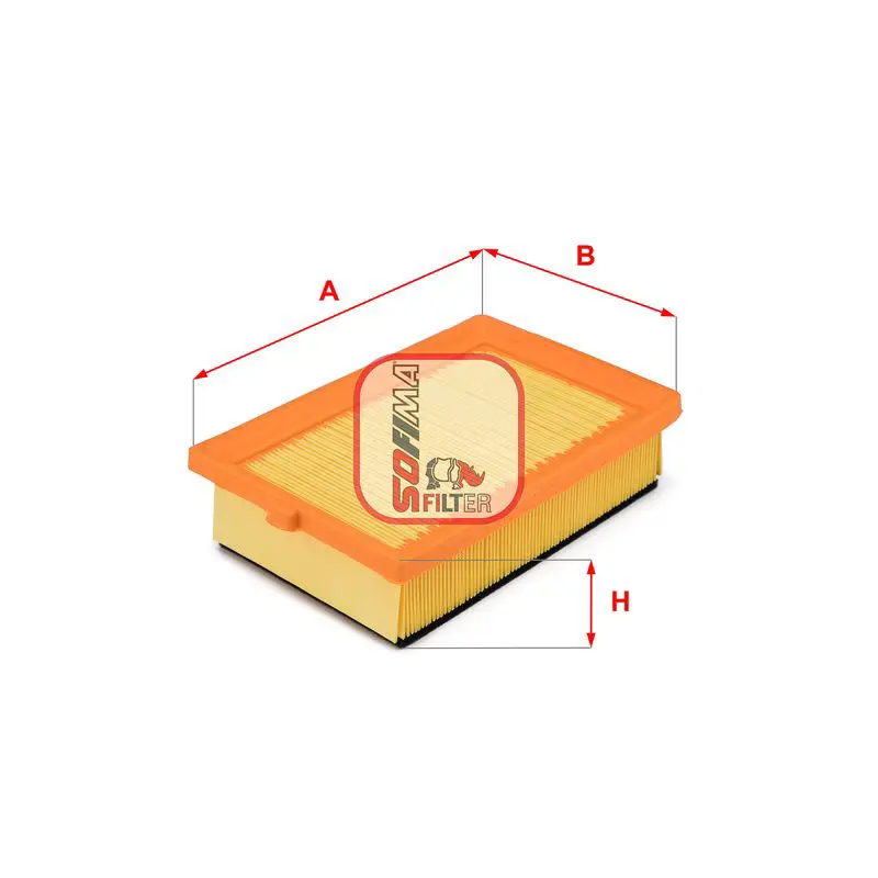 Handler.Part Air filter SOFIMA S3607A 1