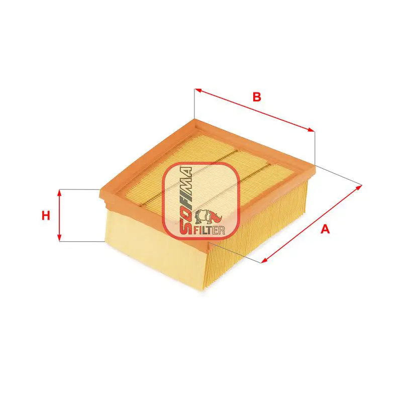 Handler.Part Air Filter SOFIMA S3712A 1