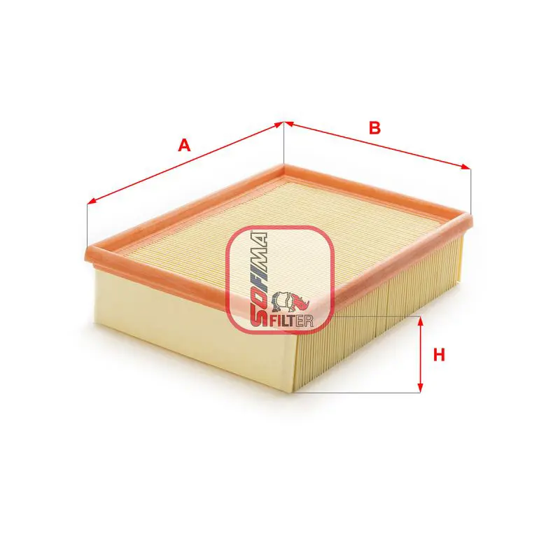 Handler.Part Air filter SOFIMA S3991A 1