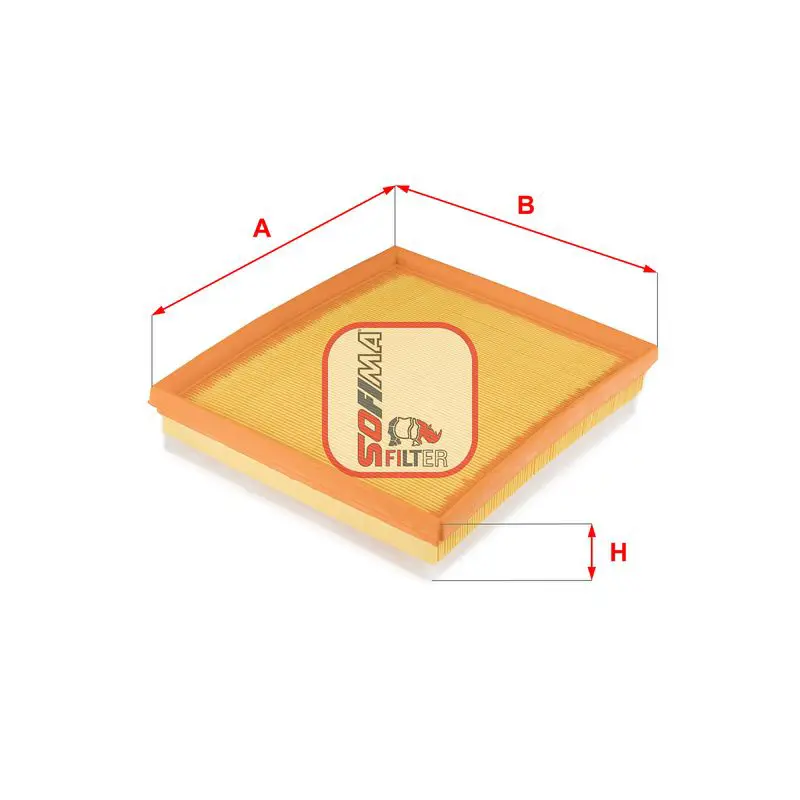 Handler.Part Air filter SOFIMA S3648A 1