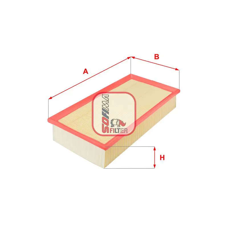 Handler.Part Air filter SOFIMA S4320A 1