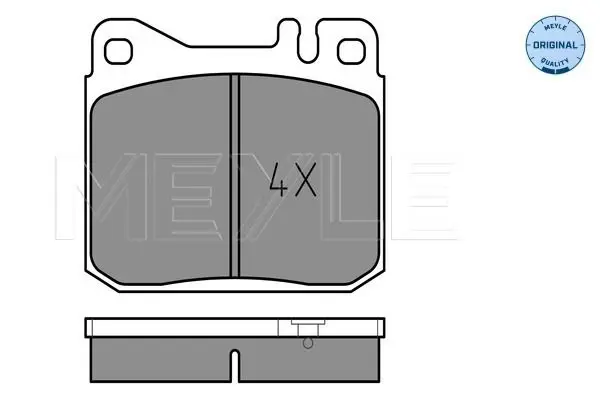 Handler.Part Brake pad set, disc brake Meyle 0252034117 2