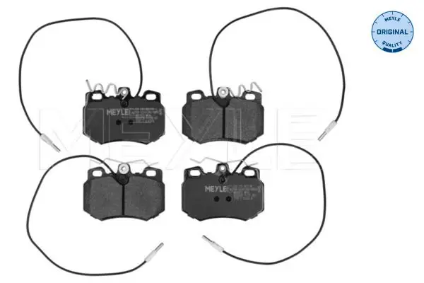 Handler.Part Brake pad set, disc brake Meyle 0252105517 2