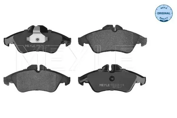 Handler.Part Brake pad set, disc brake Meyle 0252157620 1