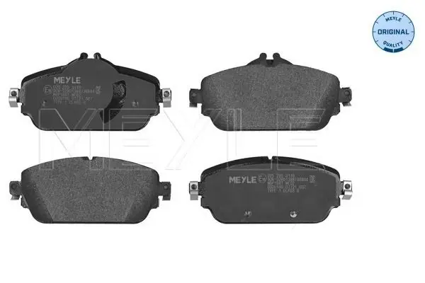 Handler.Part Brake pad set, disc brake Meyle 0252203119 1