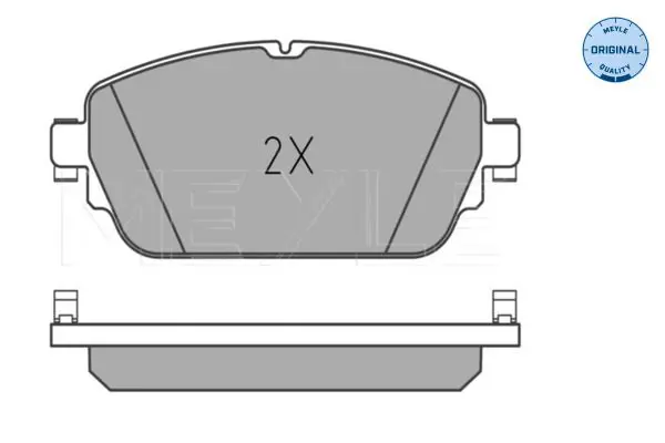 Handler.Part Brake pad set, disc brake Meyle 0252203119 2