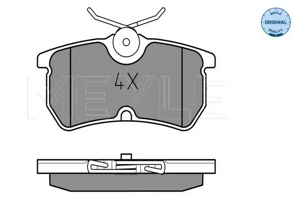 Handler.Part Brake pad set, disc brake Meyle 0252335314 2