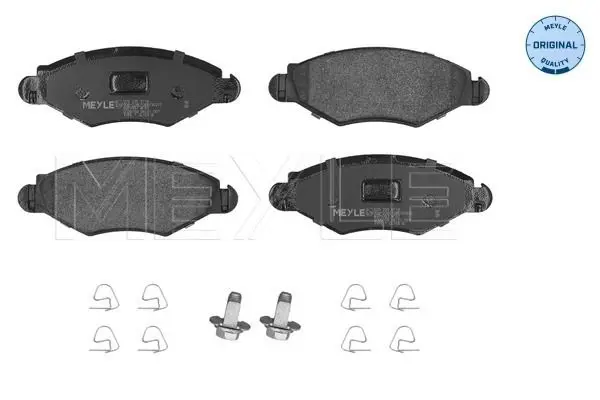 Handler.Part Brake pad set, disc brake Meyle 0252359718 1