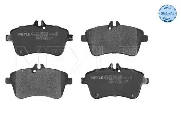 Handler.Part Brake pad set, disc brake Meyle 0252388120 1