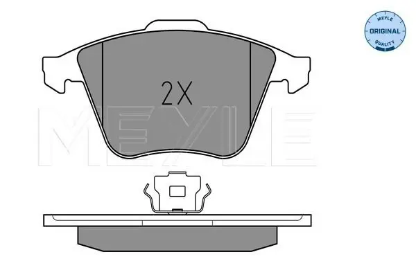 Handler.Part Brake pad set, disc brake Meyle 0252391218 3