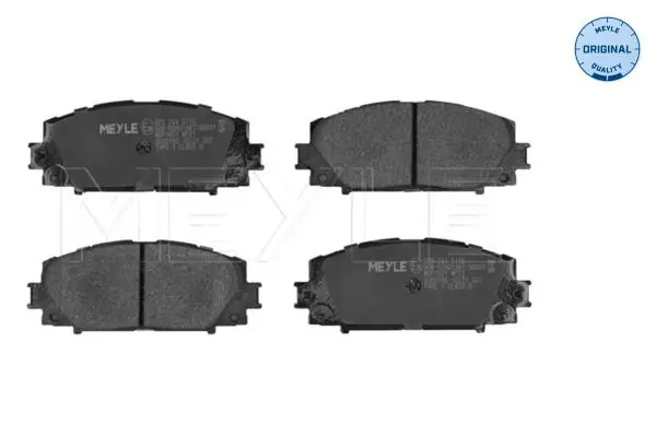 Handler.Part Brake pad set, disc brake Meyle 0252445116 1