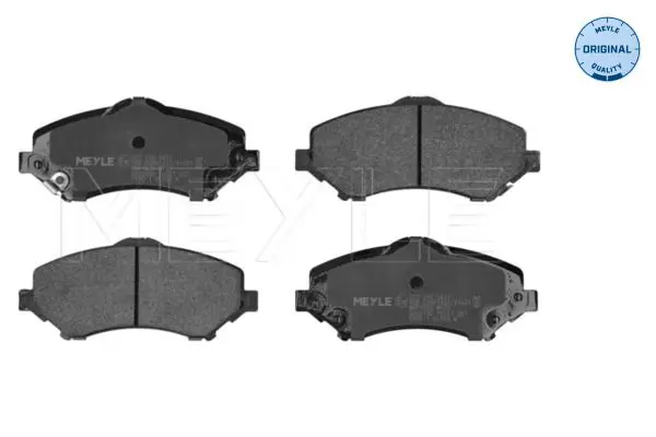 Handler.Part Brake pad set, disc brake Meyle 0252460417 1